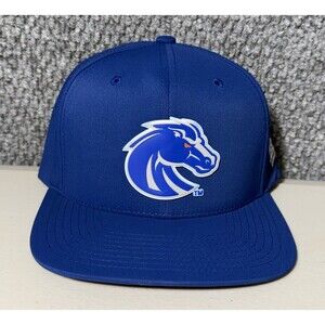 Boise State University Navy Blue Hat Branded Bills NCAA Logo Golf Cap One Size